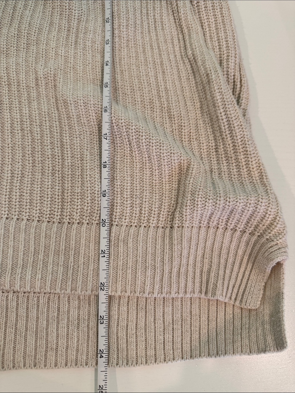 Loft Cotton Knit Sweater Size L - Picture 6 of 6